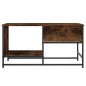 vidaXL Mesa de centro madera contrachapada roble ahumado 85,5x51x45 cm vidaXL Mesa de centro madera contrachapada roble ahumado 85,5x51x45 cm