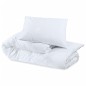 vidaXL Juego de funda nórdica algodón blanco 200x220 cm vidaXL Juego de funda nórdica algodón blanco 200x220 cm