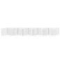 vidaXL Cesta de muro de gaviones acero galvanizado 300x30x50 cm