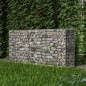 vidaXL Cesta de muro de gaviones acero galvanizado 200x50x100 cm vidaXL Cesta de muro de gaviones acero galvanizado 200x50x100 cm