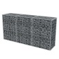 vidaXL Cesta de muro de gaviones acero galvanizado 200x50x100 cm vidaXL Cesta de muro de gaviones acero galvanizado 200x50x100 cm