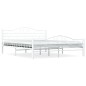 vidaXL Estructura de cama de metal blanca 160x200 cm vidaXL Estructura de cama de metal blanca 160x200 cm