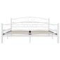 vidaXL Estructura de cama de metal blanca 160x200 cm vidaXL Estructura de cama de metal blanca 160x200 cm
