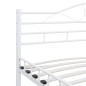vidaXL Estructura de cama de metal blanca 160x200 cm vidaXL Estructura de cama de metal blanca 160x200 cm