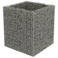 vidaXL Arriate de gaviones de acero 90x90x100 cm