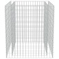 vidaXL Arriate de gaviones de acero 90x90x100 cm