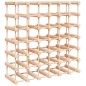 vidaXL Botellero para 42 botellas madera maciza pino 68,5x23x68,5 cm vidaXL Botellero para 42 botellas madera maciza pino 68,5x23x68,5 cm