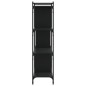 vidaXL Librería de 4 estantes madera de ingeniería negra 76x32x123 cm vidaXL Librería de 4 estantes madera de ingeniería negra 76x32x123 cm