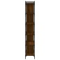 vidaXL Librería 6 estantes madera ingeniería marrón roble 76x32x192 cm vidaXL Librería 6 estantes madera ingeniería marrón roble 76x32x192 cm