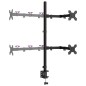 vidaXL Soporte para monitor acero negro VESA 75/100 mm vidaXL Soporte para monitor acero negro VESA 75/100 mm