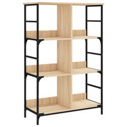 vidaXL Estantería de madera ingeniería roble Sonoma 78,5x33x117,5 cm