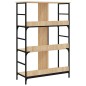 vidaXL Estantería de madera ingeniería roble Sonoma 78,5x33x117,5 cm