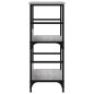 vidaXL Estantería de madera de ingeniería gris Sonoma 50x33x82 cm vidaXL Estantería de madera de ingeniería gris Sonoma 50x33x82 cm
