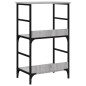 vidaXL Estantería de madera de ingeniería gris Sonoma 50x33x82 cm vidaXL Estantería de madera de ingeniería gris Sonoma 50x33x82 cm