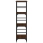 vidaXL Estantería de madera ingeniería marrón roble 50x33x117,5 cm vidaXL Estantería de madera ingeniería marrón roble 50x33x117,5 cm