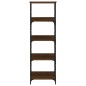 vidaXL Estantería de madera de ingeniería marrón roble 50x33x153 cm vidaXL Estantería de madera de ingeniería marrón roble 50x33x153 cm