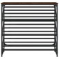 vidaXL Mueble zapatero madera de ingeniería marrón roble 90x30x85 cm vidaXL Mueble zapatero madera de ingeniería marrón roble 90x30x85 cm