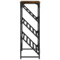vidaXL Mueble zapatero madera de ingeniería roble ahumado 90x30x85 cm vidaXL Mueble zapatero madera de ingeniería roble ahumado 90x30x85 cm