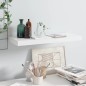 vidaXL Estante flotante de pared blanco brillante MDF 60x23,5x3,8 cm vidaXL Estante flotante de pared blanco brillante MDF 60x23,5x3,8 cm