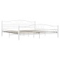 vidaXL Estructura de cama de metal blanco 200x200 cm vidaXL Estructura de cama de metal blanco 200x200 cm
