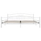 vidaXL Estructura de cama de metal blanco 200x200 cm vidaXL Estructura de cama de metal blanco 200x200 cm