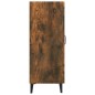 vidaXL Aparador de madera de ingeniería roble ahumado 69,5x34x90 cm
