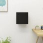 vidaXL Mueble de salón de pared negro 30,5x30x30 cm vidaXL Mueble de salón de pared negro 30,5x30x30 cm