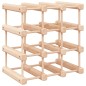vidaXL Botellero para 12 botellas madera maciza de pino 36x23x36 cm vidaXL Botellero para 12 botellas madera maciza de pino 36x23x36 cm