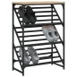 vidaXL Mueble zapatero madera de ingeniería roble Sonoma 60x30x85 cm vidaXL Mueble zapatero madera de ingeniería roble Sonoma 60x30x85 cm