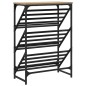 vidaXL Mueble zapatero madera de ingeniería roble Sonoma 60x30x85 cm vidaXL Mueble zapatero madera de ingeniería roble Sonoma 60x30x85 cm