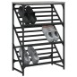 vidaXL Mueble zapatero madera de ingeniería gris Sonoma 60x30x85 cm vidaXL Mueble zapatero madera de ingeniería gris Sonoma 60x30x85 cm