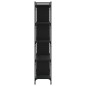vidaXL Librería de 5 estantes madera de ingeniería negro 76x32x158 cm vidaXL Librería de 5 estantes madera de ingeniería negro 76x32x158 cm
