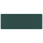 vidaXL Lavabo lujoso cuadrado rebosadero cerámica verde oscuro 41x41cm vidaXL Lavabo lujoso cuadrado rebosadero cerámica verde oscuro 41x41cm