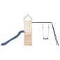 vidaXL Parque infantil de exterior madera maciza de pino vidaXL Parque infantil de exterior madera maciza de pino
