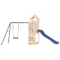 vidaXL Parque infantil de exterior madera maciza de pino vidaXL Parque infantil de exterior madera maciza de pino