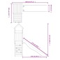 vidaXL Parque infantil de exterior madera maciza Douglas vidaXL Parque infantil de exterior madera maciza Douglas