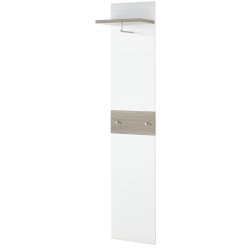 Germania Perchero de pared Malou roble Nelson y blanco 39x29,9x19,46cm