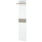 Germania Perchero de pared Malou roble Nelson y blanco 39x29,9x19,46cm Germania Perchero de pared Malou roble Nelson y blanco 39x29,9x19,46cm