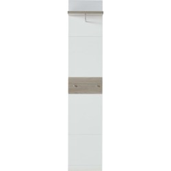 Germania Perchero de pared Malou roble Nelson y blanco 39x29,9x19,46cm