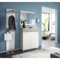 Germania Perchero de pared Malou roble Nelson y blanco 39x29,9x19,46cm Germania Perchero de pared Malou roble Nelson y blanco 39x29,9x19,46cm