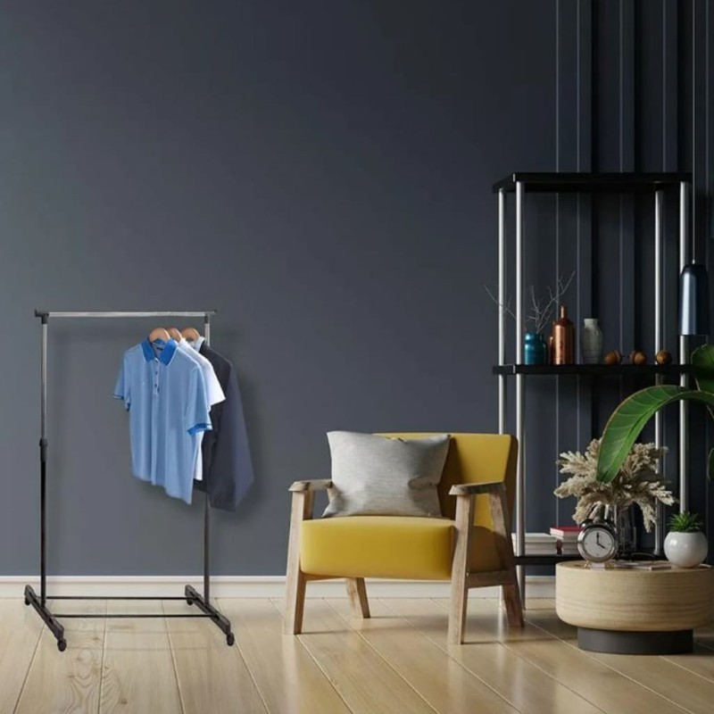 Storage solutions Perchero con ruedas regulable 80x42x(90-165) cm Storage solutions Perchero con ruedas regulable 80x42x(90-165) cm