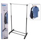 Storage solutions Perchero con ruedas regulable 80x42x(90-165) cm Storage solutions Perchero con ruedas regulable 80x42x(90-165) cm