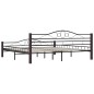 vidaXL Estructura de cama de metal negra 180x200 cm vidaXL Estructura de cama de metal negra 180x200 cm