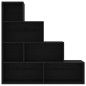 vidaXL Estantería/divisor madera contrachapada negro 155x24x160 cm vidaXL Estantería/divisor madera contrachapada negro 155x24x160 cm
