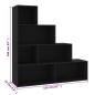 vidaXL Estantería/divisor madera contrachapada negro 155x24x160 cm vidaXL Estantería/divisor madera contrachapada negro 155x24x160 cm