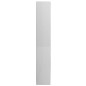 vidaXL Estantería de 4 niveles contrachapada blanco brillo 80x24x142cm