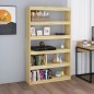 vidaXL Estantería/divisor de espacios madera de pino 100x30x167,5 cm vidaXL Estantería/divisor de espacios madera de pino 100x30x167,5 cm
