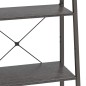 vidaXL Estantería de pie 4 baldas negro 56x35x140 cm vidaXL Estantería de pie 4 baldas negro 56x35x140 cm