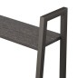 vidaXL Estantería de pie 4 baldas negro 56x35x140 cm vidaXL Estantería de pie 4 baldas negro 56x35x140 cm