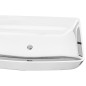 vidaXL Lavabo 71x38x13,5 cm cerámica plateado vidaXL Lavabo 71x38x13,5 cm cerámica plateado